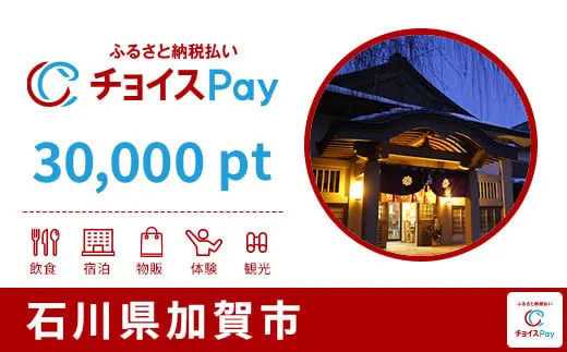 石川県加賀市 30,0000pt