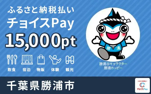 勝浦市 15000pt