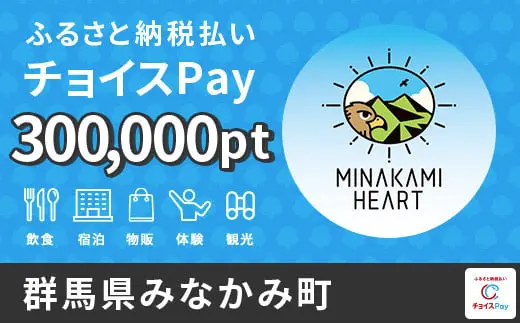 群馬県みなかみ町 300,000pt