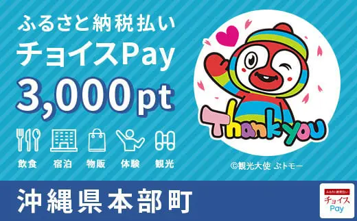 沖縄県本部町 3,0000pt