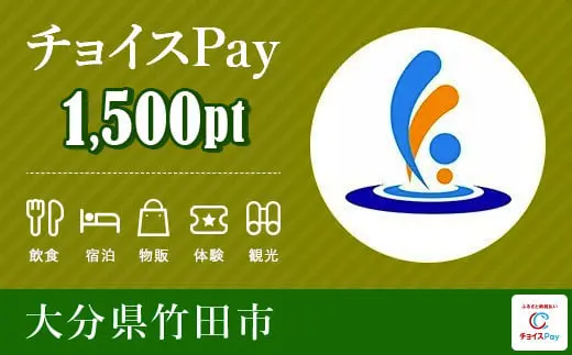大分県竹田市 1500pt