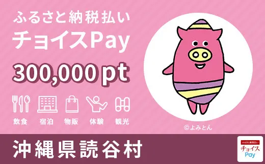 沖縄県読谷村 300,000pt