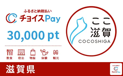 滋賀県 30,000pt